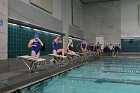 Swimming vs Babson  Wheaton College Swimming vs Babson College. - Photo By: KEITH NORDSTROM : Wheaton, Swimming, Babson